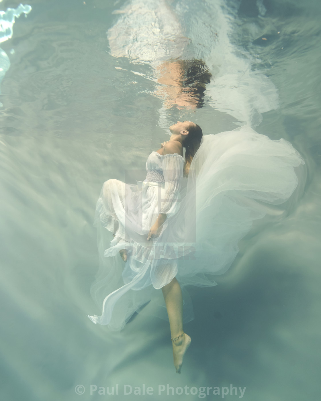 Underwater dress photography best sale